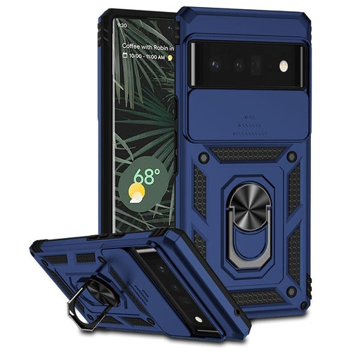 Load image into Gallery viewer, Military Slide Push Window Armor Shockproof Case For Google Pixel 6A 8
