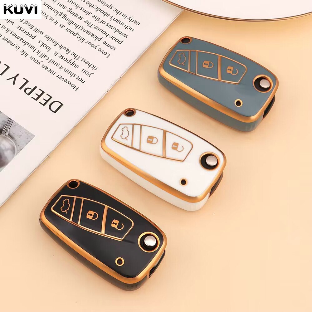 NEW TPU Car Remote Key Case Cover For Fiat Panda Stilo Punto Doblo