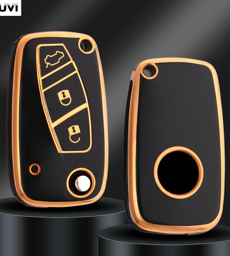 NEW TPU Car Remote Key Case Cover For Fiat Panda Stilo Punto Doblo