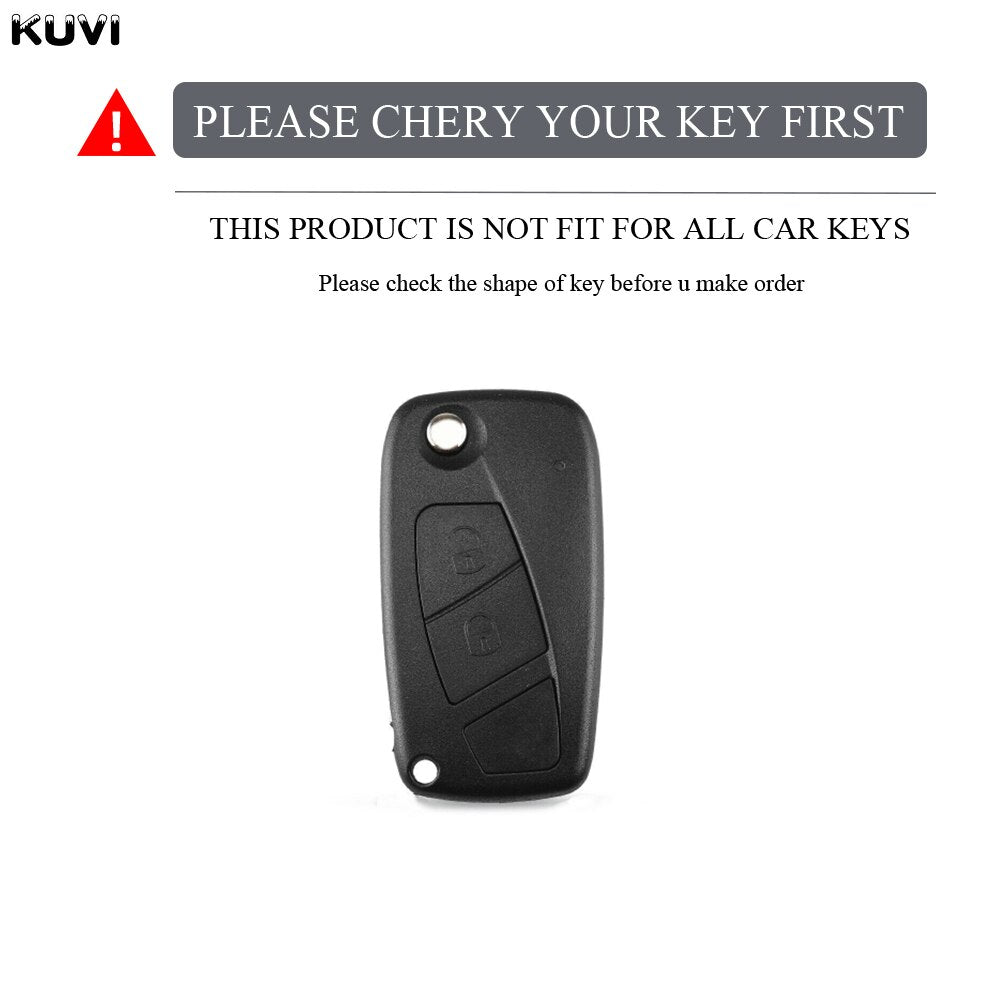 NEW TPU Car Remote Key Case Cover For Fiat Panda Stilo Punto Doblo