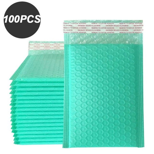 New 100pcs Pink Bubble Mailer Bubble Padded Mailing Envelopes Mailer