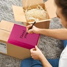 Load image into Gallery viewer, New 100pcs Pink Bubble Mailer Bubble Padded Mailing Envelopes Mailer
