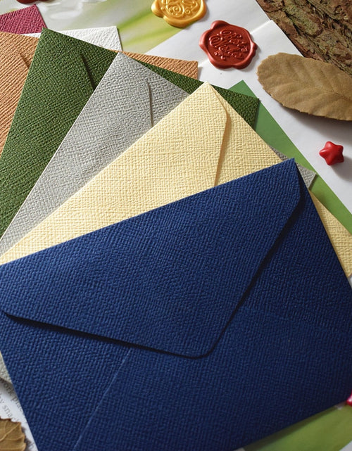 Load image into Gallery viewer, New 20pcs/pack C6 Retro Hemp Texture Western Envelopes For Wedding
