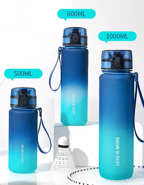 Load image into Gallery viewer, New 500/600/1000ml Sports Water Portable Leak proof Shaker bottle
