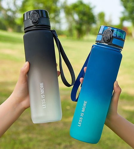 New 500/600/1000ml Sports Water Portable Leak proof Shaker bottle