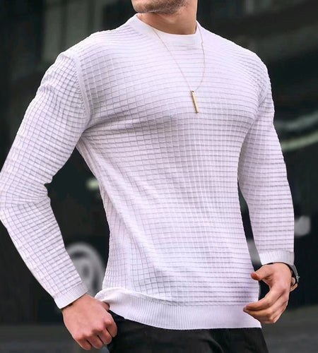 Cotton Long Sleeve Men's T-shirts | Men's T-shirt Long Sleeve Winter -