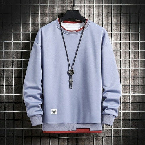 Load image into Gallery viewer, New Fashion Mens Casual Sweatshirts Long Sleeve O-neck Style Male
