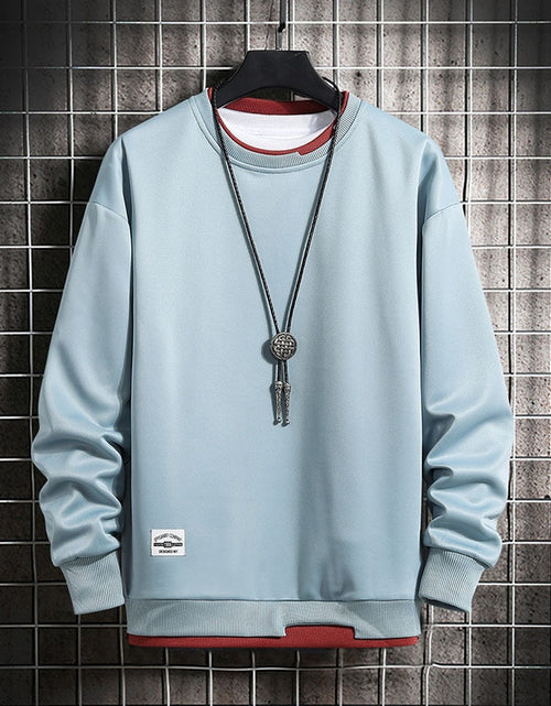 Load image into Gallery viewer, New Fashion Mens Casual Sweatshirts Long Sleeve O-neck Style Male
