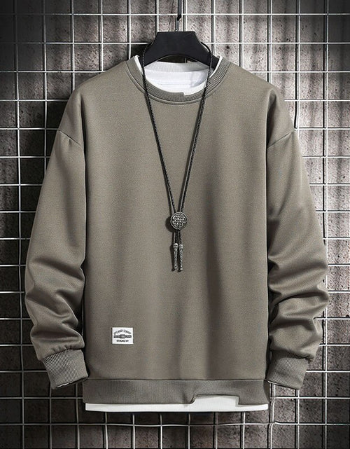 Load image into Gallery viewer, New Fashion Mens Casual Sweatshirts Long Sleeve O-neck Style Male
