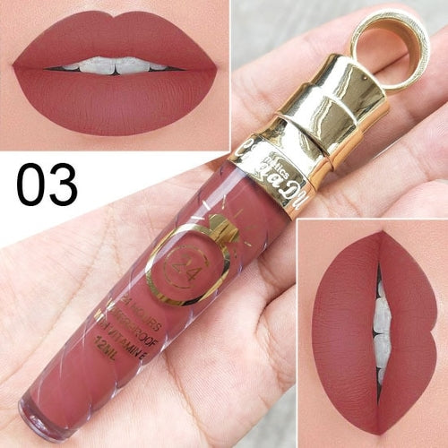 New!!make Up Lips Matte Liquid Lipstick Waterproof Long Lasting Sexy