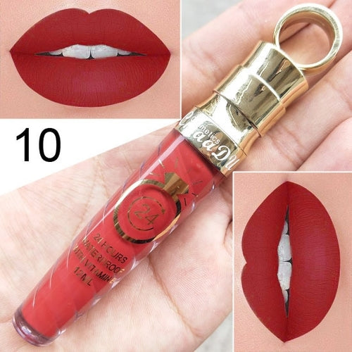 New!!make Up Lips Matte Liquid Lipstick Waterproof Long Lasting Sexy