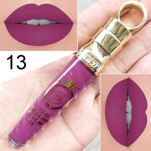 New!!make Up Lips Matte Liquid Lipstick Waterproof Long Lasting Sexy