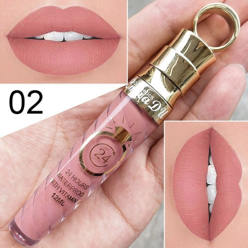 New!!make Up Lips Matte Liquid Lipstick Waterproof Long Lasting Sexy