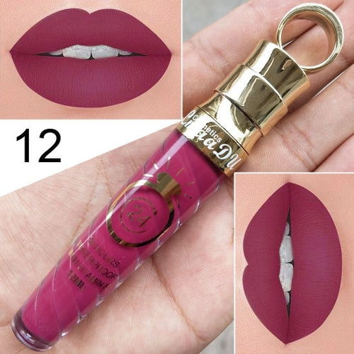 New!!make Up Lips Matte Liquid Lipstick Waterproof Long Lasting Sexy