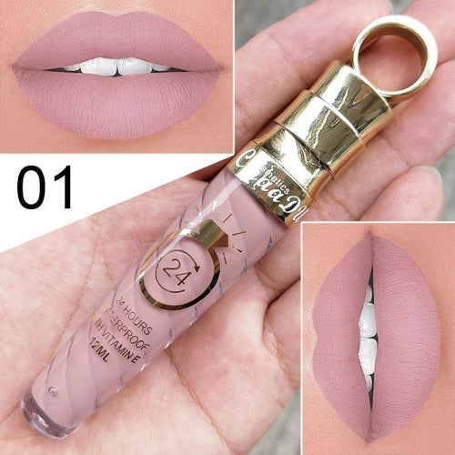 New!!make Up Lips Matte Liquid Lipstick Waterproof Long Lasting Sexy