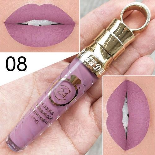 New!!make Up Lips Matte Liquid Lipstick Waterproof Long Lasting Sexy