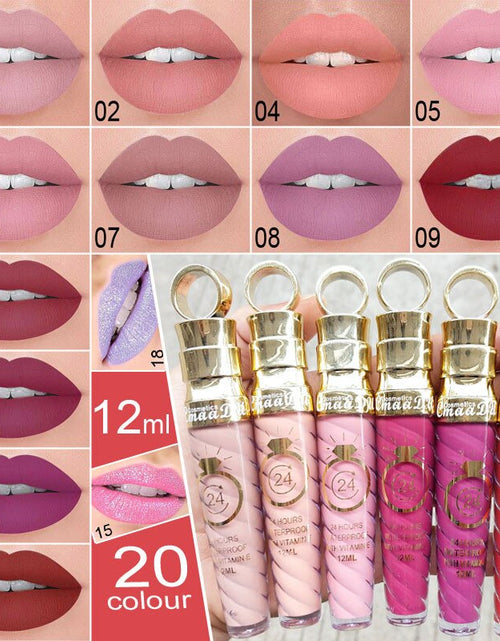 Load image into Gallery viewer, New!!make Up Lips Matte Liquid Lipstick Waterproof Long Lasting Sexy
