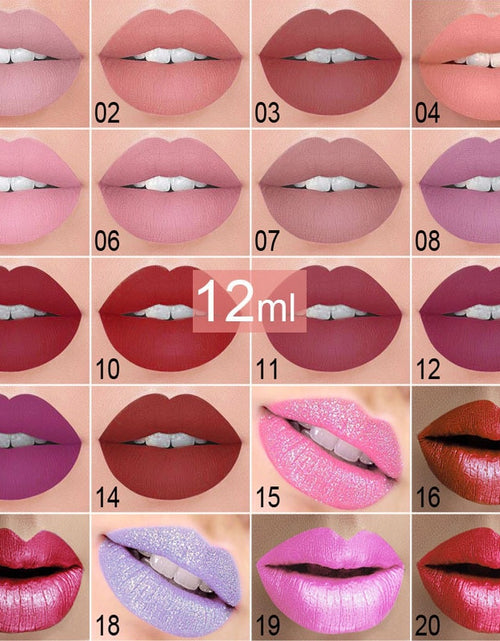 Load image into Gallery viewer, New!!make Up Lips Matte Liquid Lipstick Waterproof Long Lasting Sexy
