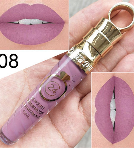 New!!make Up Lips Matte Liquid Lipstick Waterproof Long Lasting Sexy