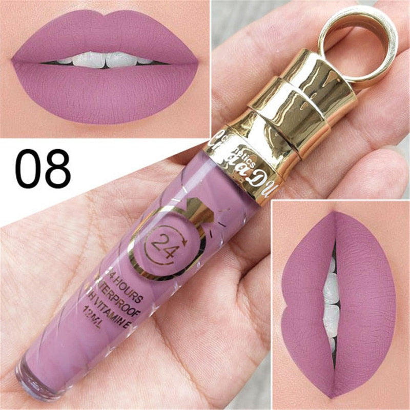 New!!make Up Lips Matte Liquid Lipstick Waterproof Long Lasting Sexy