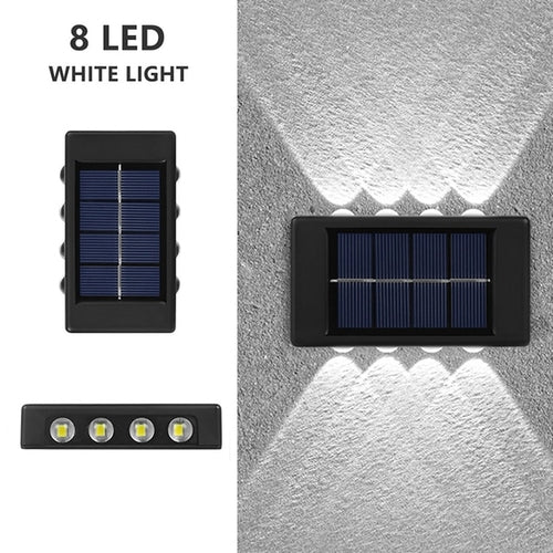 Load image into Gallery viewer, New Solar Wall Lights Outdoor Waterproof Led Solar Lamp Up And Down
