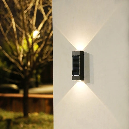 Load image into Gallery viewer, New Solar Wall Lights Outdoor Waterproof Led Solar Lamp Up And Down
