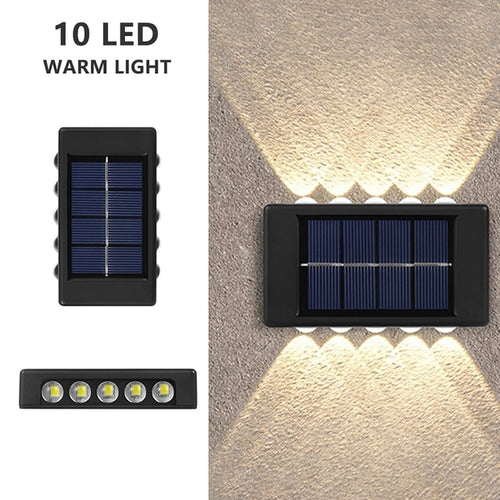 Load image into Gallery viewer, New Solar Wall Lights Outdoor Waterproof Led Solar Lamp Up And Down
