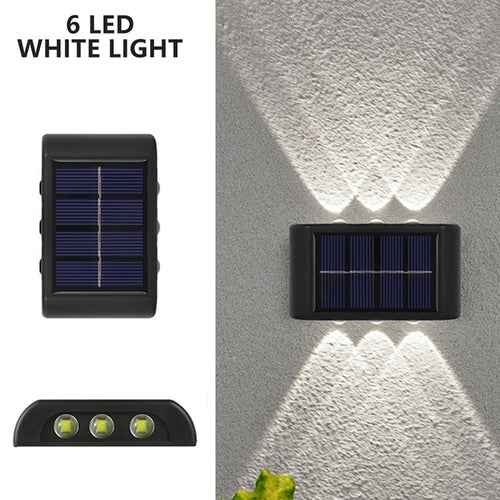 Load image into Gallery viewer, New Solar Wall Lights Outdoor Waterproof Led Solar Lamp Up And Down
