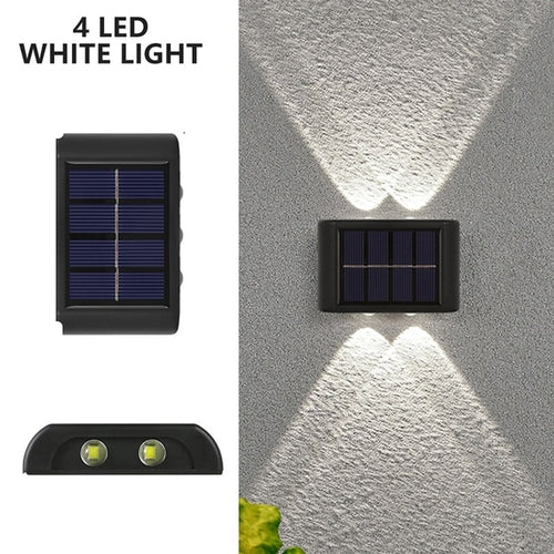 Load image into Gallery viewer, New Solar Wall Lights Outdoor Waterproof Led Solar Lamp Up And Down
