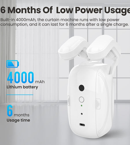 Onndo Tuya Wifi Smart Electric Curtain Robot Automatic Open Remote