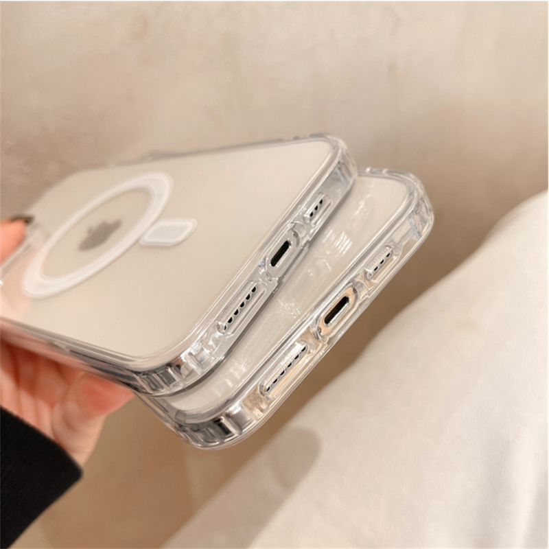 Original For Magsafe Magnetic Wireless Charging Case For Iphone 14 13