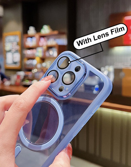 Load image into Gallery viewer, Original Transparent For Magsafe Lens Protective Case For Iphone 14
