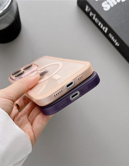 Load image into Gallery viewer, Original Transparent For Magsafe Lens Protective Case For Iphone 14
