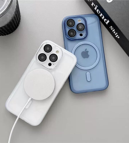 Original Transparent For Magsafe Lens Protective Case For Iphone 14