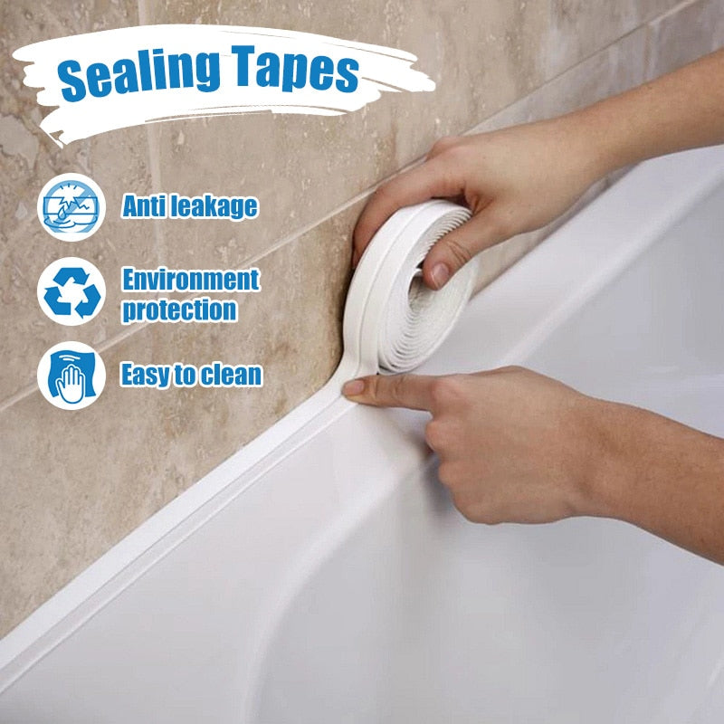 Pvc Bathroom Wall Sealing Strip | Pvc Self Adhesive Sealing Tape -