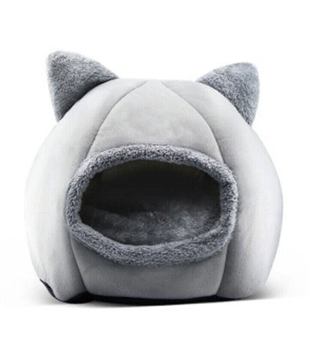 Pet Tent Cave Bed for Cats Small Dogs Self Warming Cat Tent Bed Cat