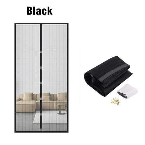 Load image into Gallery viewer, Punch free Magnetic Mosquito Net Anti Bug Insect Fly Mesh Door
