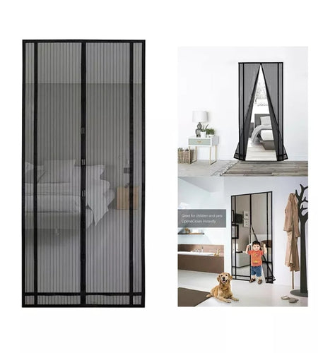 Punch free Magnetic Mosquito Net Anti Bug Insect Fly Mesh Door