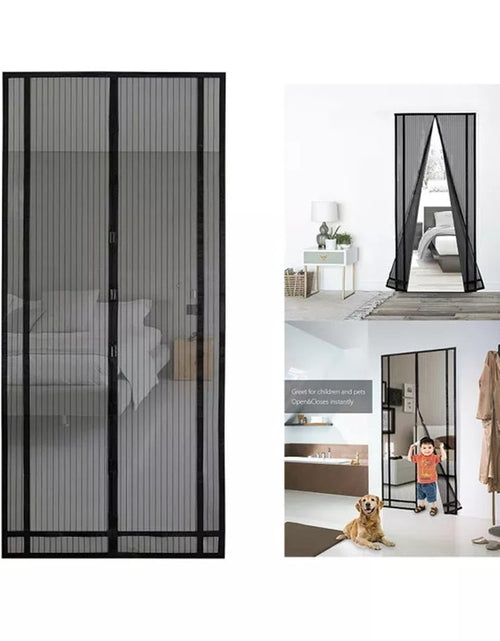 Load image into Gallery viewer, Punch free Magnetic Mosquito Net Anti Bug Insect Fly Mesh Door
