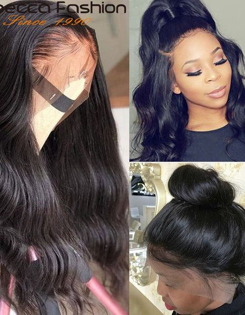 Load image into Gallery viewer, Rebecca 150% 360 Lace Frontal Wig Body Wave Human Hair Wig With Baby
