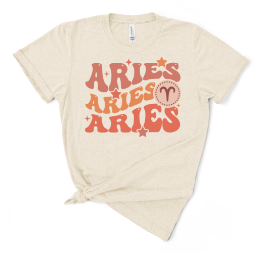 Load image into Gallery viewer, Retro Aries Graphic Tee
