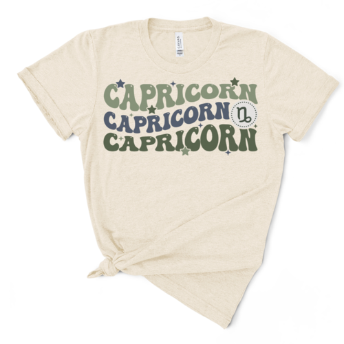 Load image into Gallery viewer, Retro Capricorn Graphic Tee
