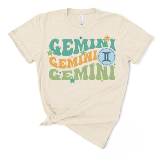 Load image into Gallery viewer, Retro Gemini Graphic Tee
