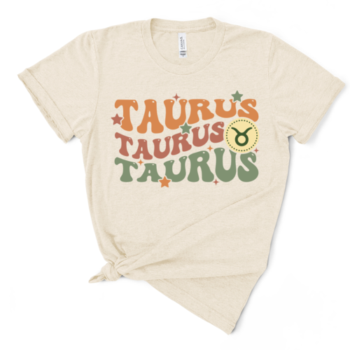 Load image into Gallery viewer, Retro Taurus Graphic Tee
