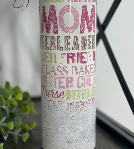 Roles Of Mom 20oz Skinny Tumbler