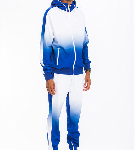 Ombre Hooded Suit