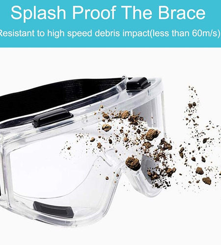 Safety Goggle Anti Splash Dust Proof Work Lab Eyewear Eye Protection