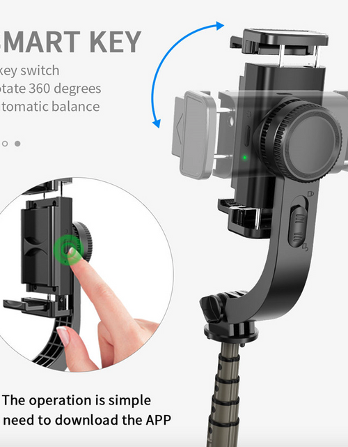 Load image into Gallery viewer, Ninja Mobile Selfie Stick Tripod Stabilizer
