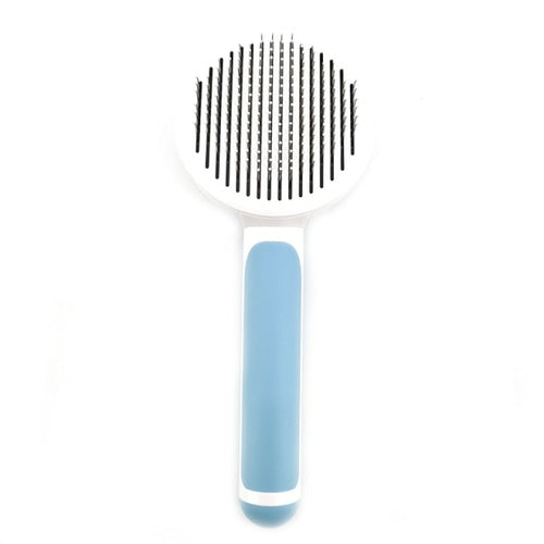 Self Cleaning Slicker Brush for Dog and Cat Removes Undercoat Tangled