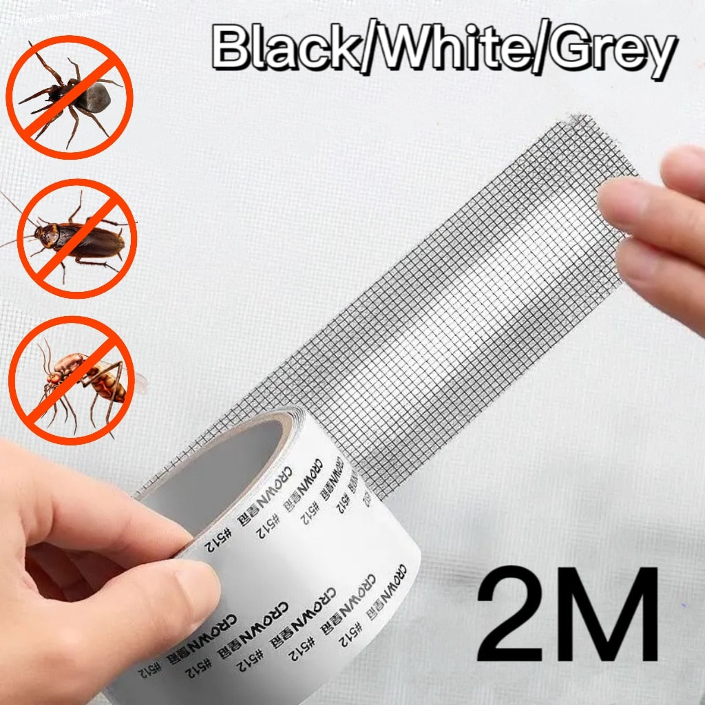 Self-adhesive Window Screen Mosquito Net Repair Tape Covering Wire